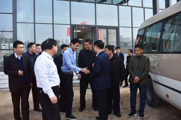 Welcome secretary li of gaoxin new area to visit and guide anpu inspection