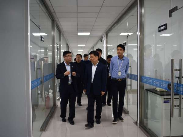 欢迎高新区李书记莅临安谱检测参观指导