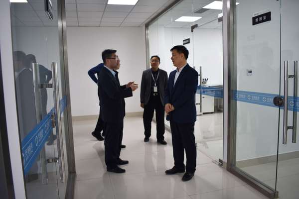 Welcome secretary li of gaoxin new area to visit and guide anpu inspection