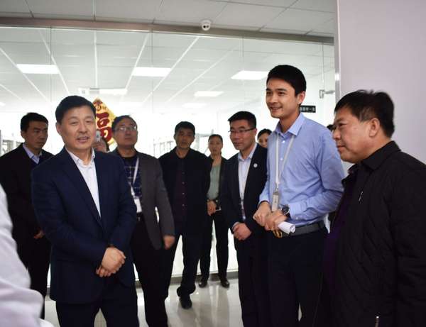 Welcome secretary li of gaoxin new area to visit and guide anpu inspection