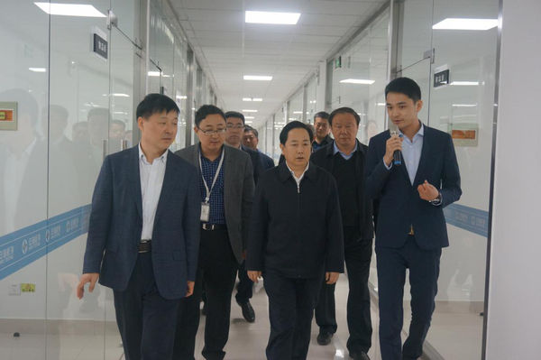 Tai’an City deputy secretary of the municipal party committee and mayor li xixin came to anpu inspection guidance