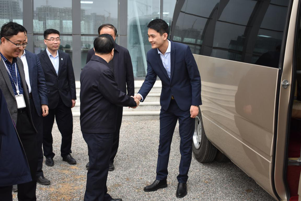 Tai’an City deputy secretary of the municipal party committee and mayor li xixin came to anpu inspection guidance