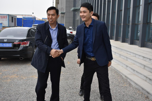 Li jianwei, deputy researcher of Tai’an City real economy command, and other leaders came to anpu inspection and guidance