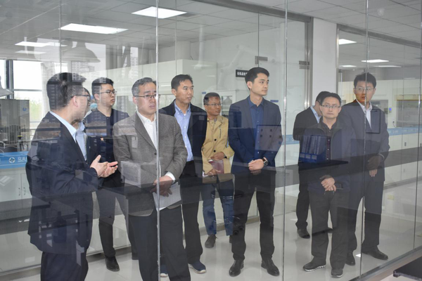 Li jianwei, deputy researcher of Tai’an City real economy command, and other leaders came to anpu inspection and guidance