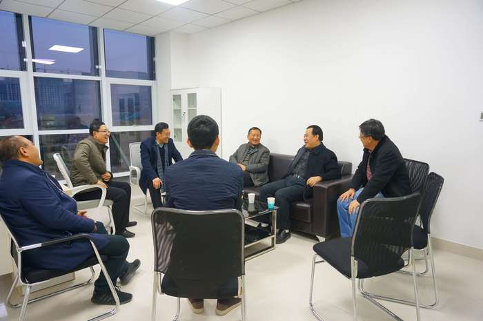 Experts and professors from shandong agricultural university came to anpu test for guidance