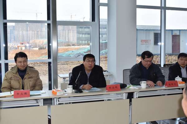 Welcome the leaders of party branch of school of food science of shandong agricultural university to shandong anpu test